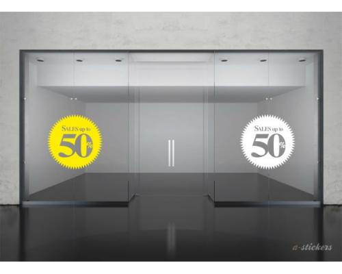 Αυτοκόλλητα βιτρίνας Classic 107