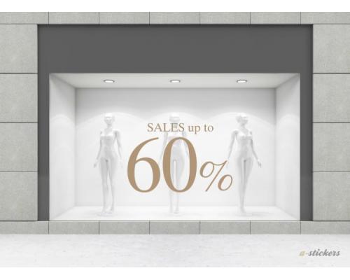 Αυτοκόλλητα βιτρίνας Letter 204