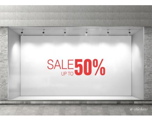 Αυτοκόλλητα βιτρίνας Letter 211