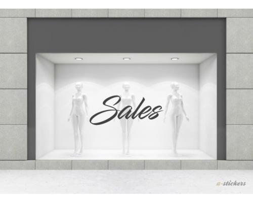 Αυτοκόλλητα βιτρίνας Letters 247