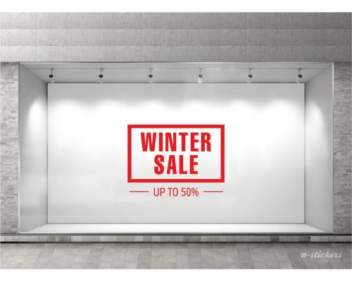 Αυτοκόλλητα βιτρίνας Letters 265