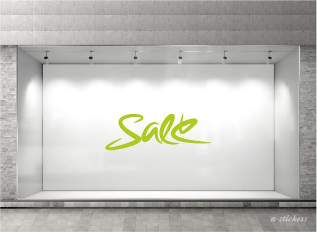 Αυτοκόλλητα βιτρίνας Letters 268