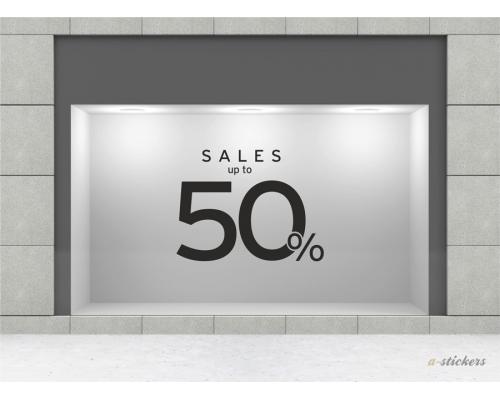 Αυτοκόλλητα βιτρίνας Letters 269