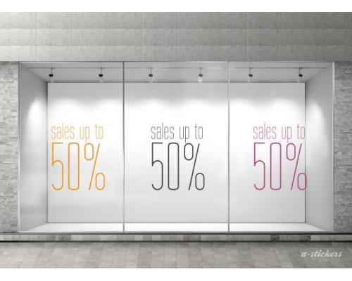 Αυτοκόλλητα βιτρίνας Minimal 301