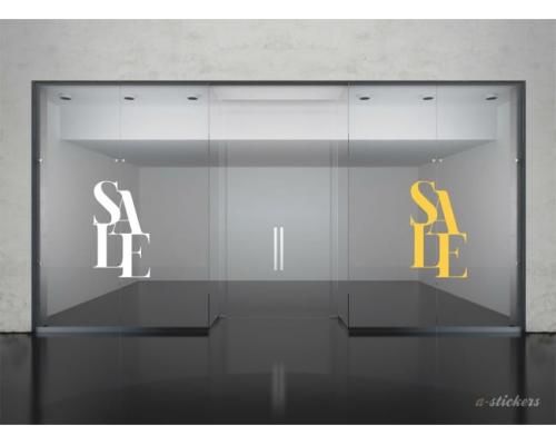 Αυτοκόλλητα βιτρίνας Minimal 321