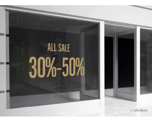 Αυτοκόλλητα βιτρίνας Minimal 338