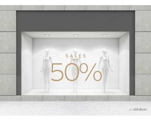 Αυτοκόλλητα βιτρίνας Minimal 341