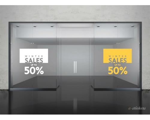 Αυτοκόλλητα βιτρίνας Minimal 360