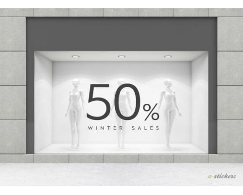 Αυτοκόλλητα βιτρίνας Minimal 369