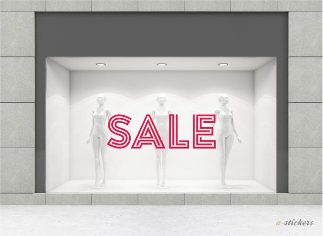 Αυτοκόλλητα βιτρίνας Minimal 375