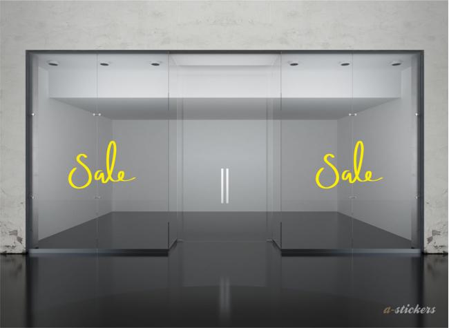 Αυτοκόλλητα βιτρίνας Minimal 379