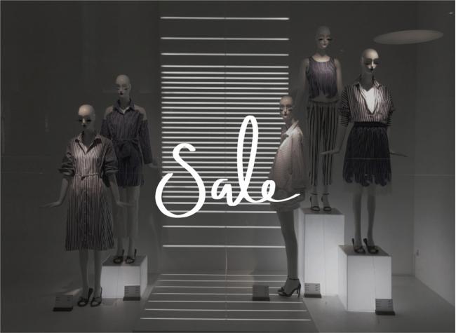 Αυτοκόλλητα βιτρίνας Minimal 379