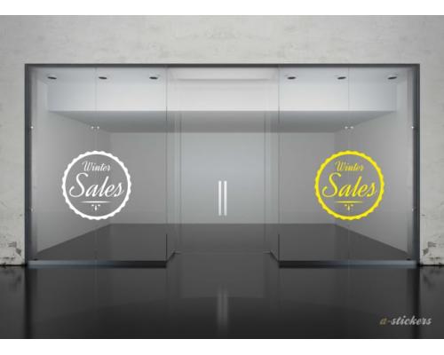 Αυτοκόλλητα βιτρίνας Vintage 402