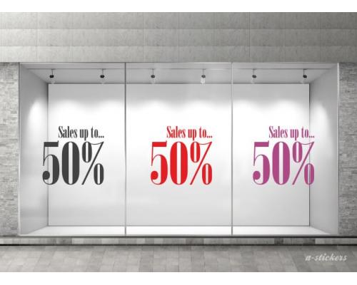 Αυτοκόλλητα βιτρίνας Vintage 405