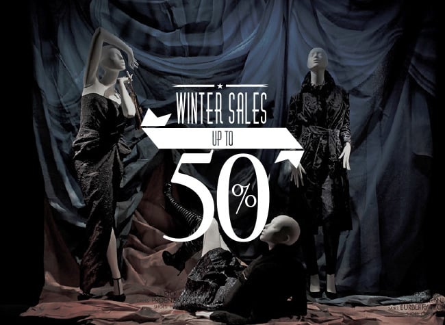 Αυτοκόλλητα βιτρίνας Vintage 406