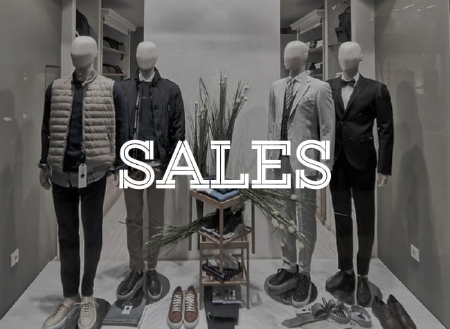 Αυτοκόλλητα βιτρίνας Vintage 408