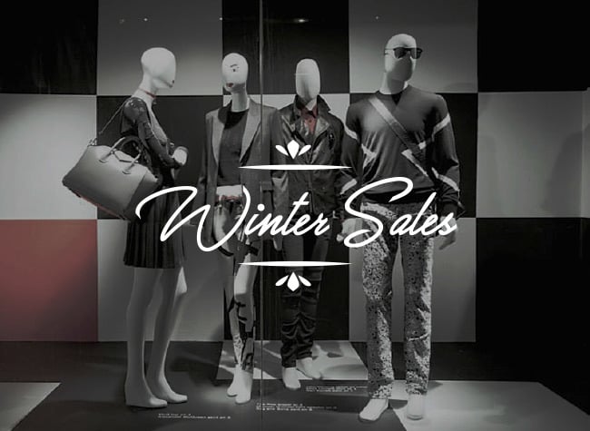 Αυτοκόλλητα βιτρίνας Vintage 432