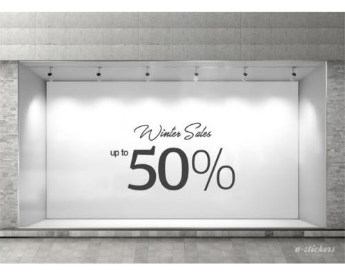 Αυτοκόλλητα βιτρίνας Vintage 435