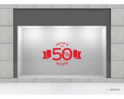 Αυτοκόλλητα βιτρίνας Vintage 444