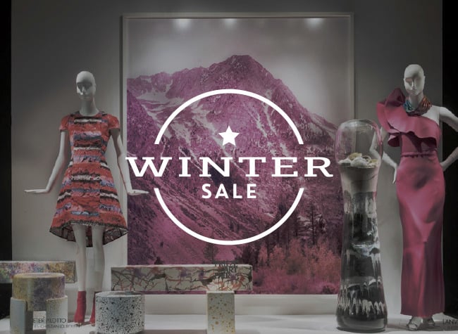 Αυτοκόλλητα βιτρίνας Vintage 445