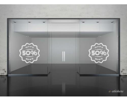 Αυτοκόλλητα βιτρίνας Vintage 447