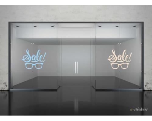 Αυτοκόλλητα βιτρίνας Vintage 450