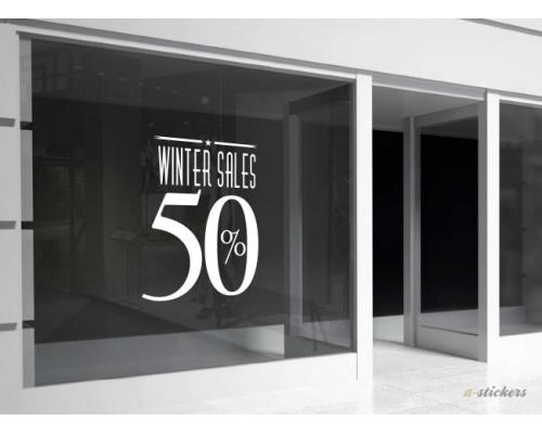 Αυτοκόλλητα βιτρίνας Vintage 452