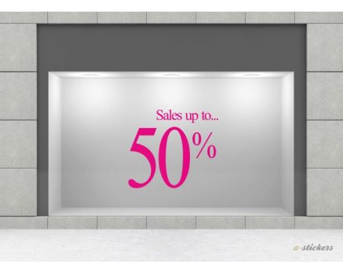 Αυτοκόλλητα βιτρίνας Vintage 457