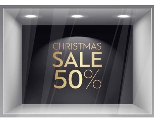 Χριστουγεννιάτικο Αυτοκόλλητο Βιτρίνας - 512