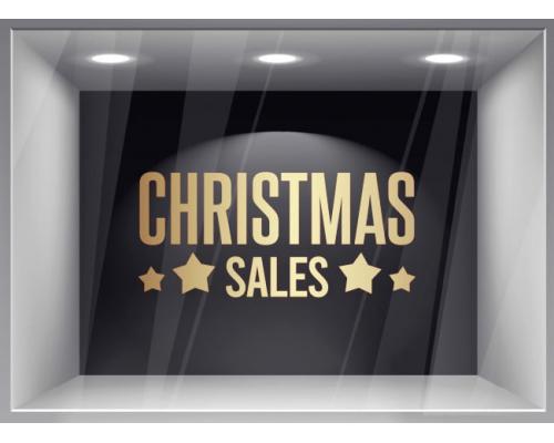 Χριστουγεννιάτικο Αυτοκόλλητο Βιτρίνας - 515