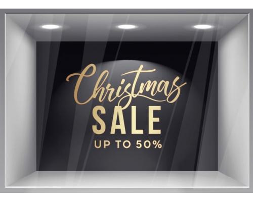 Χριστουγεννιάτικο Αυτοκόλλητο Βιτρίνας - 518