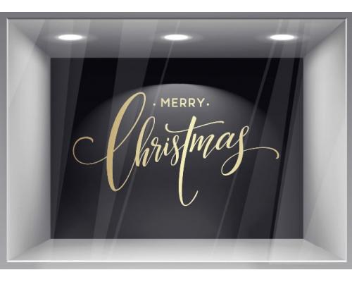 Χριστουγεννιάτικη διακόσμηση βιτρίνας - 521