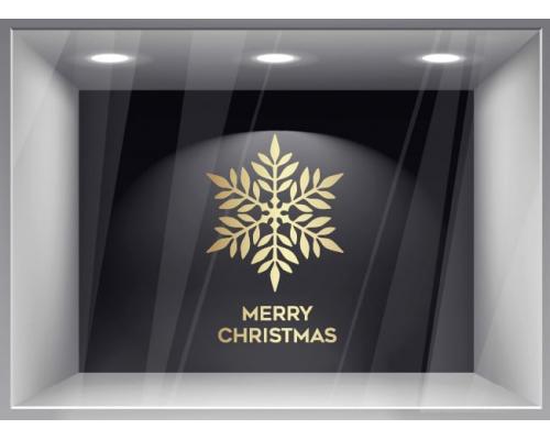 Χριστουγεννιάτικη διακόσμηση βιτρίνας - 523