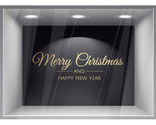 Χριστουγεννιάτικη διακόσμηση βιτρίνας - 529