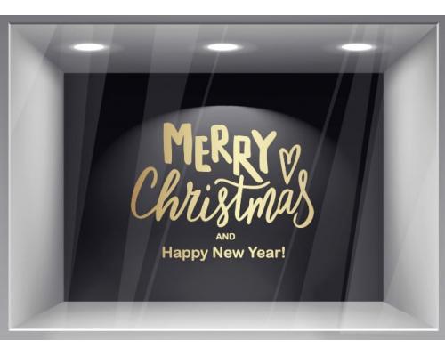 Χριστουγεννιάτικη διακόσμηση βιτρίνας - 531