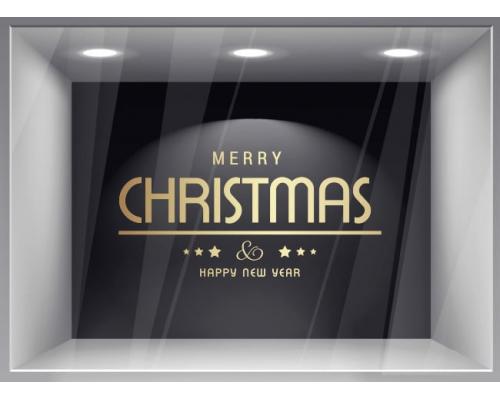 Χριστουγεννιάτικη διακόσμηση βιτρίνας - 532