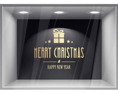 Χριστουγεννιάτικη διακόσμηση βιτρίνας - 533