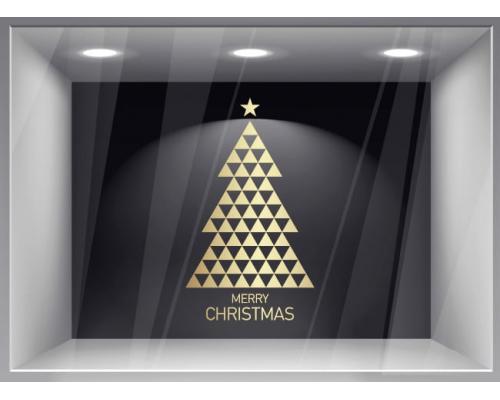 Χριστουγεννιάτικη διακόσμηση βιτρίνας - 539