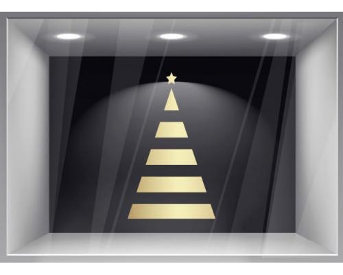 Χριστουγεννιάτικη διακόσμηση βιτρίνας - 540