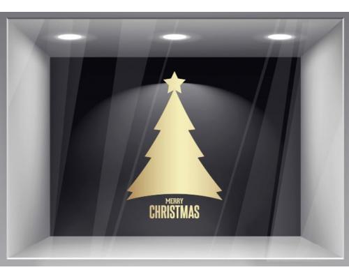 Χριστουγεννιάτικη διακόσμηση βιτρίνας - 541