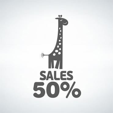 Αυτοκόλλητο KidStore 614