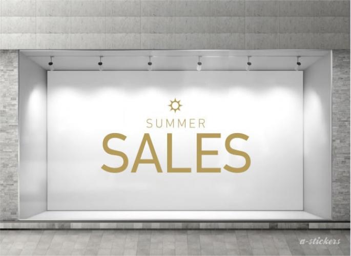 Αυτοκόλλητα εκπτώσεων Summer 724