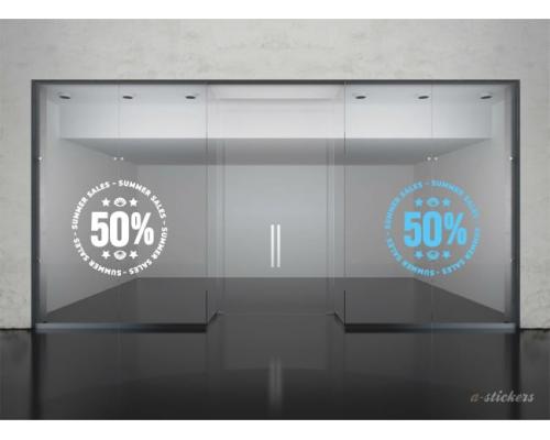 Αυτοκόλλητα εκπτώσεων Summer 728