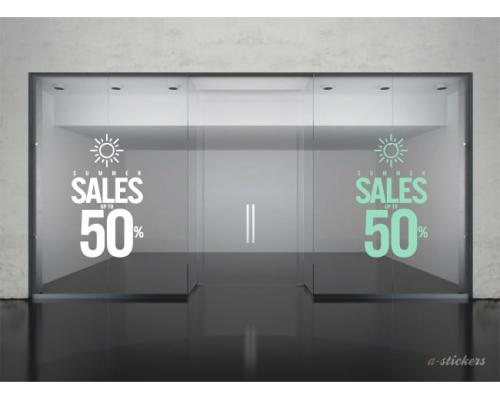 Αυτοκόλλητα εκπτώσεων Summer 756