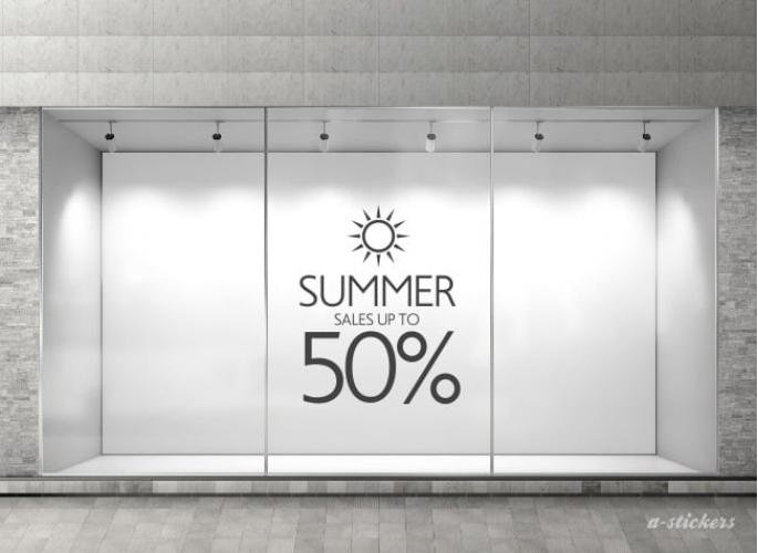 Αυτοκόλλητα εκπτώσεων Summer 759