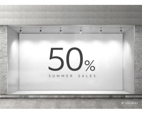 Αυτοκόλλητα εκπτώσεων Summer 762