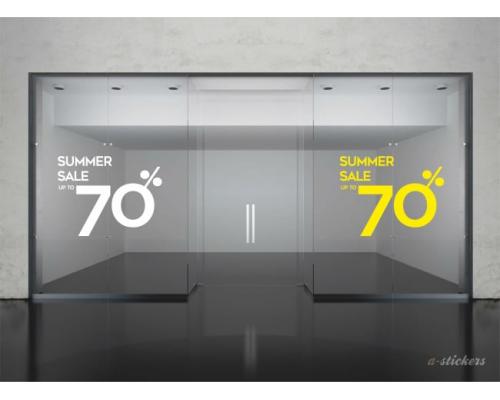Αυτοκόλλητα εκπτώσεων Summer 763