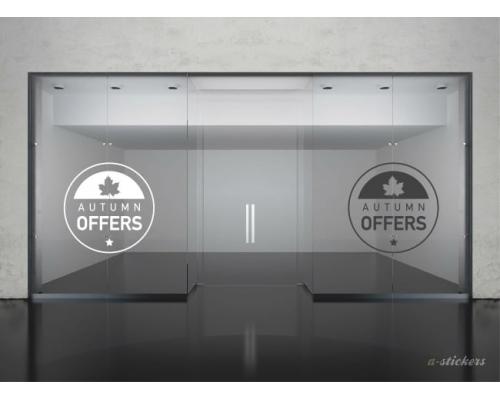 Αυτοκόλλητο βιτρίνας Mid Season 844