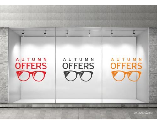 Αυτοκόλλητο βιτρίνας Mid Season 845