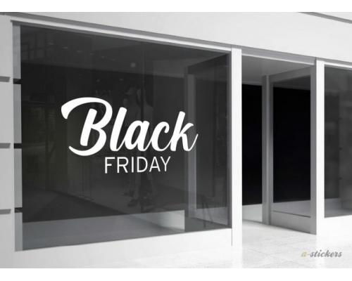 Αυτοκόλλητο βιτρίνας Black Friday 901